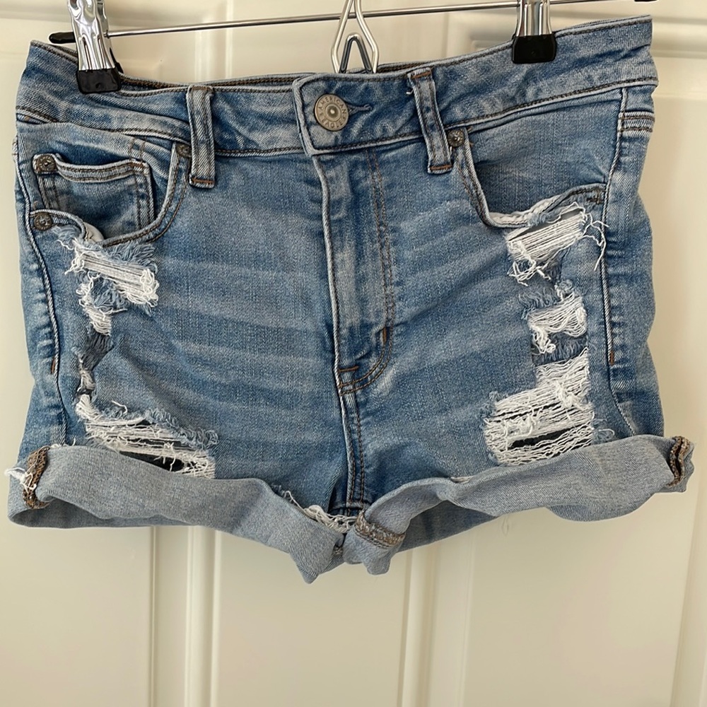 American eagle jean shorts